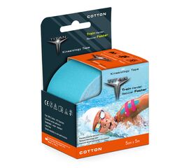 TITAN ΤΑΙΝΙΑ ΚΙΝΗΣΙΟΛΟΓΙΑΣ BLUE 5mX5cm - Ορθοπεδικά είδη στο e-orthoshop