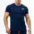 TEE MESH NAVY - Sport clothes στο e-orthoshop
