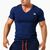 TEE V-NECK NAVY - Sport clothes στο e-orthoshop