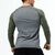 TEE LONGSLEEVE ANTHRACITE/GREEN - Sport clothes στο e-orthoshop