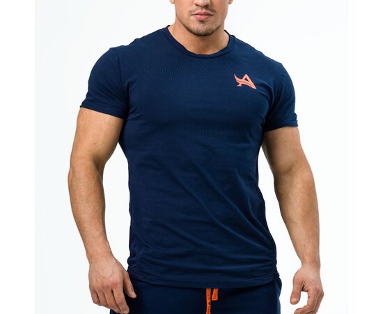 TEE MESH NAVY - Sport clothes στο e-orthoshop
