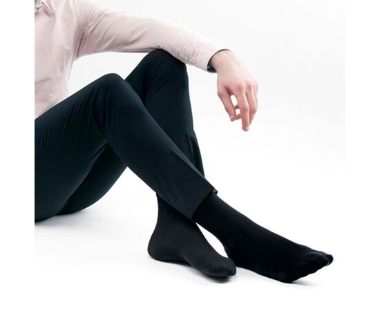 Ανδρικές βαμβακερές κάλτσες φλεβίτιδας διαβαθμισμένης συμπίεσης κάτω γονάτου DEN 280 (17-20mm Hg) JOHN’S® 2145127 - Ρούχα - Εσώρουχα στο e-orthoshop